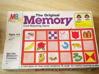The original Memory game