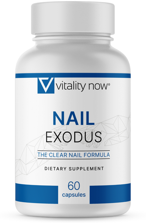 Nail Exodus supplement by Vitality Now - bottle front