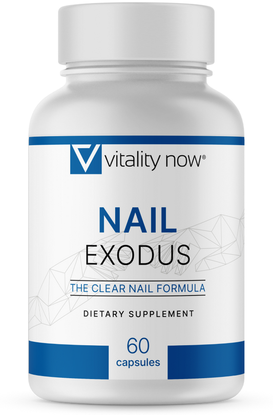 Nail Exodus supplement by Vitality Now - bottle front